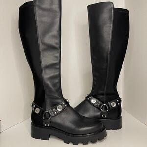 Karl Lagerfeld Milla Harness Boot Size 6 NWOB